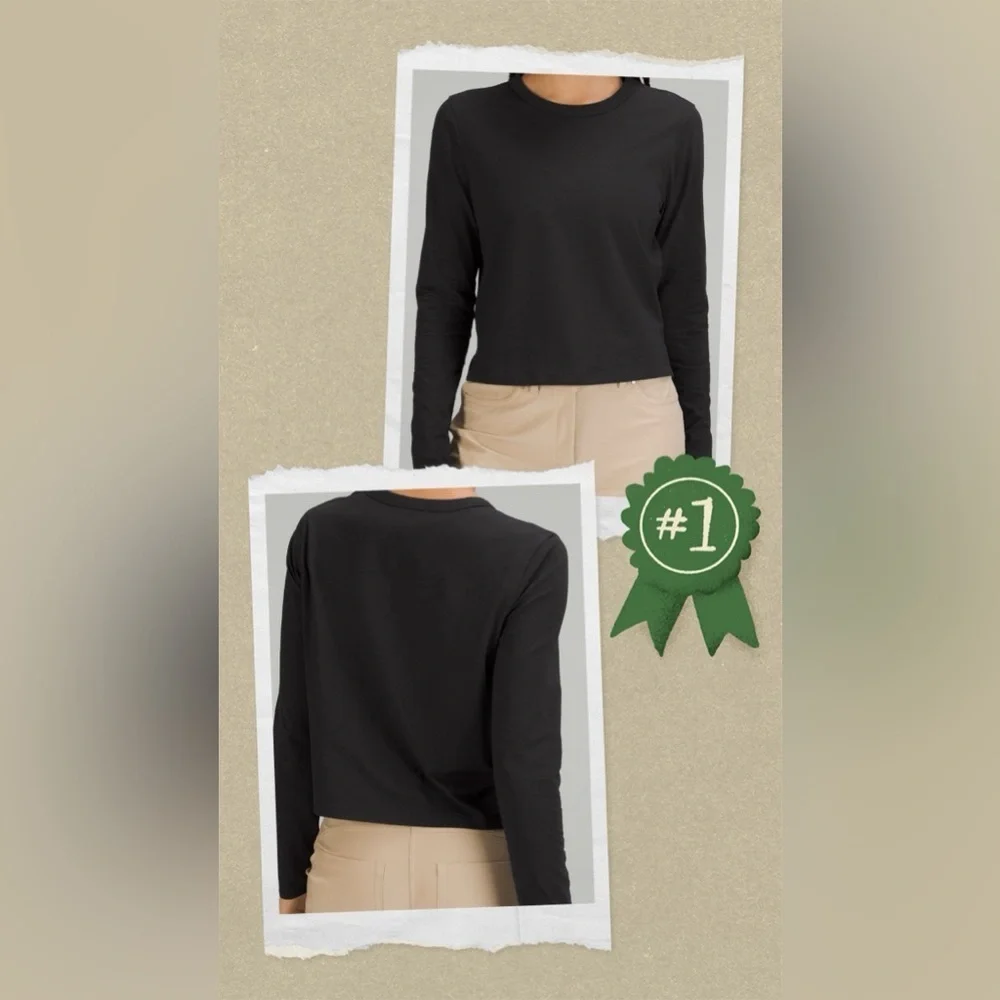 Lululemon Classic-Fit Cotton-Blend Long-Sleeve Shirt Black - Picture 4 of 6